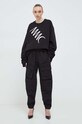 MMC STUDIO bluza bawełniana SWEATSHIRT.LABEL czarny AW23
