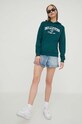 Hollister Co. bluza KI352.3188.300 zielony AW23
