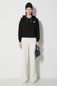 The North Face felpa Mhysa NF0A853WJK31 nero SS24