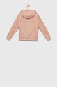 Detská bavlnená mikina Guess J3YQ06.KA6R3.9BYX oranžová AW23