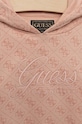 Dievča Detská bavlnená mikina Guess J3YQ06.KA6R3.9BYX oranžová