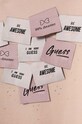 Dziewczynka Guess bluza bawełniana dziecięca J3YQ08.KA6R4.9BYX różowy