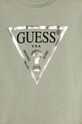 Fete Guess hanorac de bumbac pentru copii J74Q10.KAUG0.9BYX verde