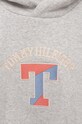 DÍVKA Dětská mikina Tommy Hilfiger KG0KG07377.128.176.9BYX šedá