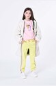 Karl Lagerfeld bluza copii print roz Z15456.114.150