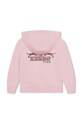 Παιδική βαμβακερή μπλούζα Kenzo Kids K15673.86.108 ροζ AW23