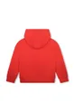 Otroški bombažen pulover Michael Kors rdeča