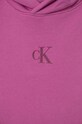 Dievča Detská mikina Calvin Klein Jeans IG0IG02139.9BYX fialová