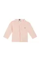 розовый Хлопковый свитер для младенцев Tommy Hilfiger Для девочек