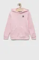 różowy adidas Originals bluza dziecięca Dziewczęcy