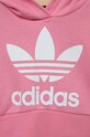 Дитяча кофта adidas Originals рожевий IJ9718