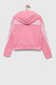 Dětská mikina adidas IM0086 růžová AW23
