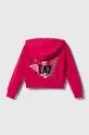 różowy EA7 Emporio Armani bluza dziecięca Dziewczęcy