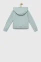 Otroški pulover EA7 Emporio Armani turkizna
