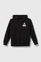Abercrombie & Fitch bluza dziecięca z kapturem czarny KI252.3085