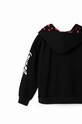 Дитяча бавовняна кофта Desigual 23WGSK08 SWEAT LONG SLEEVE 23WGSK08 чорний