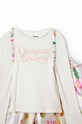 Desigual bluza dziecięca biały 23WGTK21