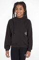 Dětská mikina Calvin Klein Jeans bez kapuce černá IG0IG02249.9BYX