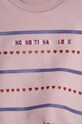 Fete United Colors of Benetton bluza copii 36FPG10AX.P.SEASONAL violet