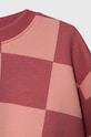 Lány United Colors of Benetton gyerek melegítőfelső pamutból 3IKAC10FC.G.SEASONAL rózsaszín