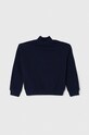United Colors of Benetton bluza bawełniana dziecięca 3J68C502F.G.SEASONAL granatowy AW23