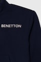 Dziewczynka United Colors of Benetton bluza bawełniana dziecięca 3J68C502F.G.SEASONAL granatowy