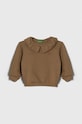 Дитяча бавовняна кофта United Colors of Benetton бавовна бежевий 3J68G10AW.P.SEASONAL