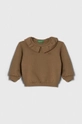 beige United Colors of Benetton felpa in cotone bambino/a Ragazze