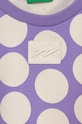 Fete United Colors of Benetton hanorac de bumbac pentru copii 3LCTG10BX.P.SEASONAL violet