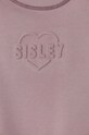 Dziewczynka Sisley bluza dziecięca 3PANX103D.G.SEASONAL fioletowy