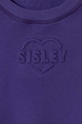 Dziewczynka Sisley bluza dziecięca 3PANX103D.G.SEASONAL fioletowy