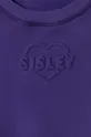 Sisley bluza dziecięca Materiał zasadniczy: 65 % Bawełna, 35 % Poliester, Ściągacz: 95 % Bawełna, 5 % Elastan