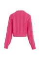 Dziewczynka Tommy Hilfiger sweter bawełniany dziecięcy KG0KG07629.74.122.9BYX różowy
