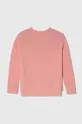 Вовняний дитячий светр United Colors of Benetton рожевий