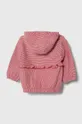Бавовняна кофта для немовлят United Colors of Benetton рожевий