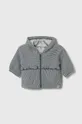 siva Bombažen pulover za dojenčka United Colors of Benetton Dekliški