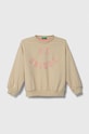 United Colors of Benetton bluza dziecięca wzorzyste beżowy 32N4C10DU.G.SEASONAL