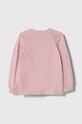 Guess bluza bawełniana dziecięca K3BQ03.KAX73.9BYX różowy AW23