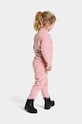 Дитяча кофта Didriksons MONTE KIDS FULLZIP 505026 рожевий