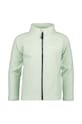 Didriksons bluza copii MONTE KIDS FULLZIP 505026 verde SS25
