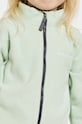 Didriksons bluza copii MONTE KIDS FULLZIP verde 505026