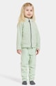 Didriksons bluza copii MONTE KIDS FULLZIP 505026 verde
