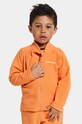 Dječja dukserica Didriksons MONTE KIDS FULLZIP bez uzorka narančasta 505026