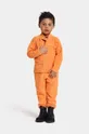 arancione Didriksons felpa per bambini MONTE KIDS FULLZIP