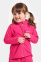 Didriksons bluza copii MONTE KIDS FULLZIP uni roz 505026