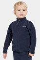 Didriksons bluza dziecięca MONTE KIDS FULLZIP bez kaptura granatowy 505026