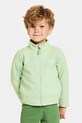 Παιδική μπλούζα Didriksons MONTE KIDS FULLZIP χωρίς κουκούλα πράσινο 505026