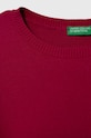 Dziewczynka United Colors of Benetton sweter dziecięcy 12WAC104R.G.SEASONAL fioletowy