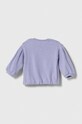 United Colors of Benetton bluza 35MWA103W.W.SEASONAL fioletowy AW23