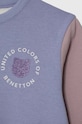 Девочка Детская кофта United Colors of Benetton 39M2G10BB.P.SEASONAL фиолетовой